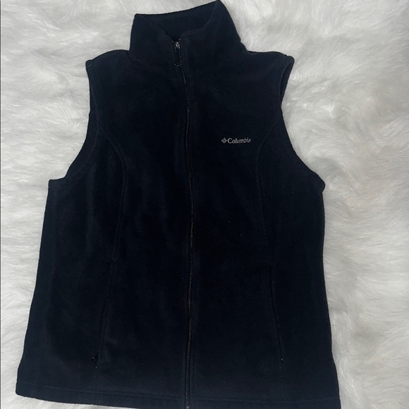 Columbia Tops - Columbia Midnight Black Sleeveless Fleece